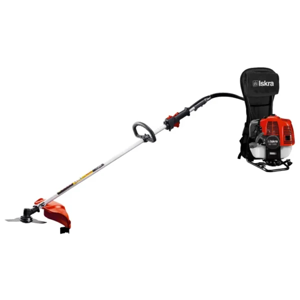 Leđni benzinski trimer ISKRA BG-TU520 51.7 cm3 za gustu travu i korov