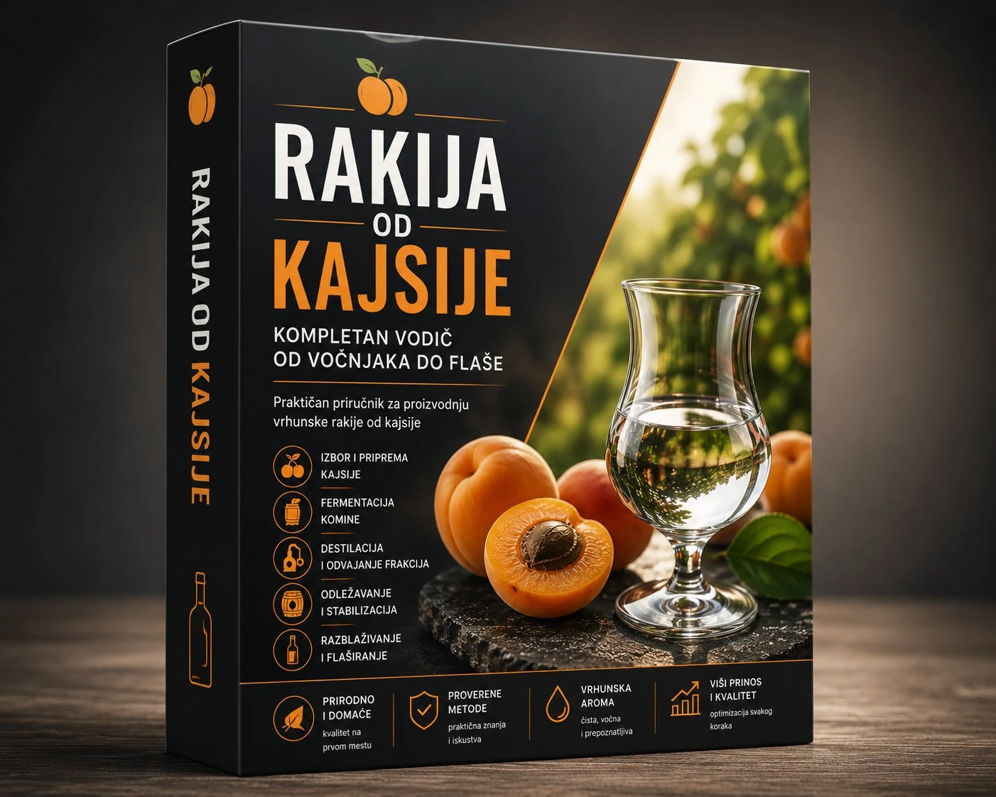 Rakija od kajsije – kompletan vodič za proizvodnju kajsijevače, priručnik enologa Darka Bogdanovića, Svezavino.com