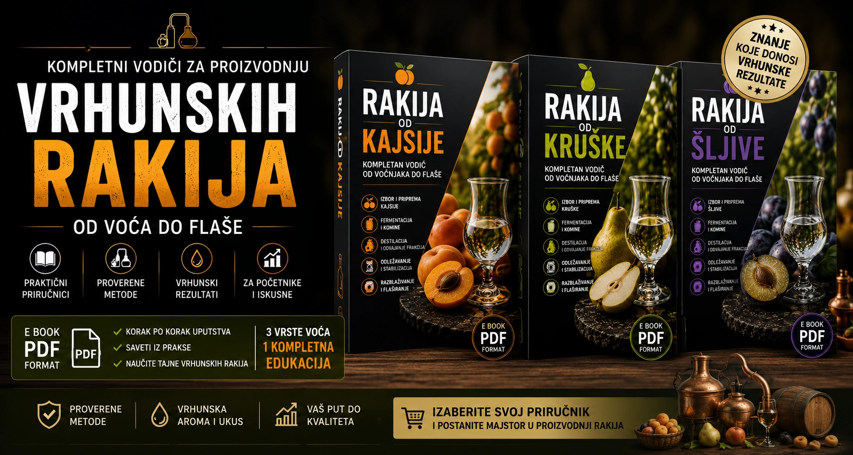 prirucnici za proizvodnju rakije